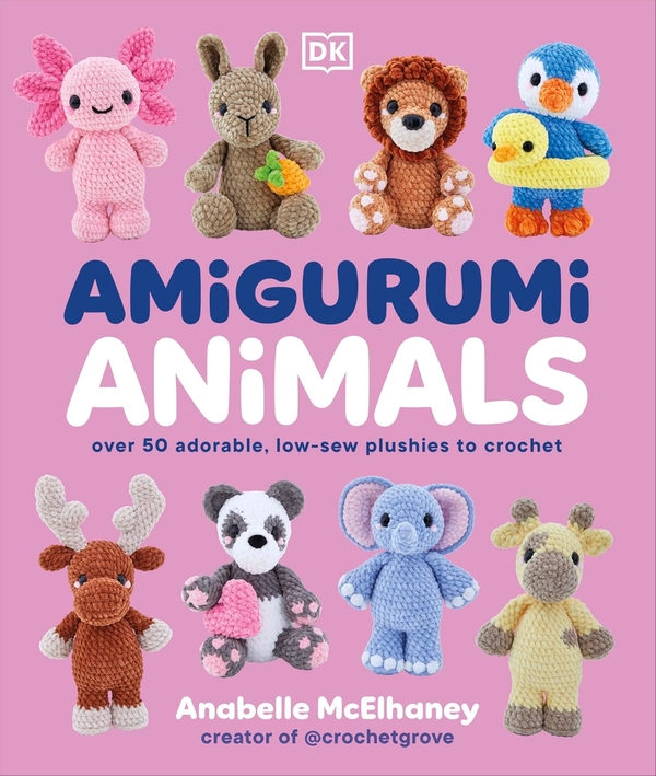 Бумажная книга «Amigurumi Animals», автор Анабелль Макэлхани - фото №1