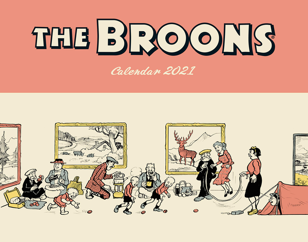 Паперова книга «The Broons Calendar 2021» - фото №1