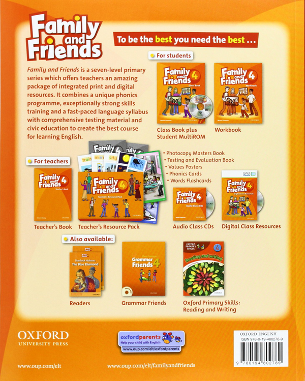 [object Object] «Family and Friends 4: ClassbookPack», автор Наоми Симмонс - фото №2 - миниатюра