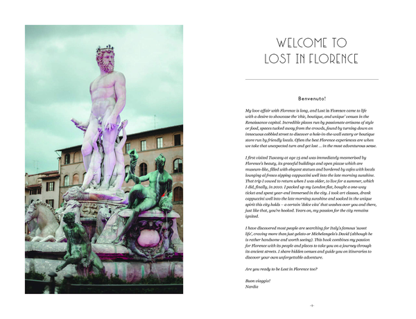 Бумажная книга «Lost In Florence. An insider's guide to the best places to eat, drink and explore», автор Нардия Пламридж - фото №1