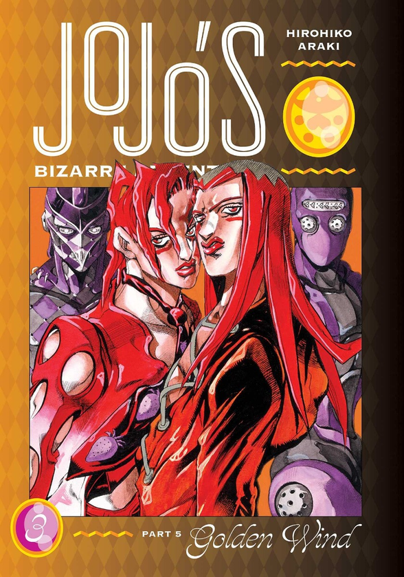 Бумажная книга «JoJo's Bizarre Adventure: Part 5--Golden Wind. Volume 3», автор Хирохико Араки - фото №1