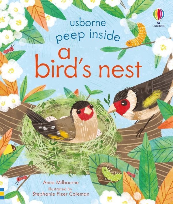 Паперова книга «Peep Inside a Bird's Nest», автор Анна Мілборн - фото №1