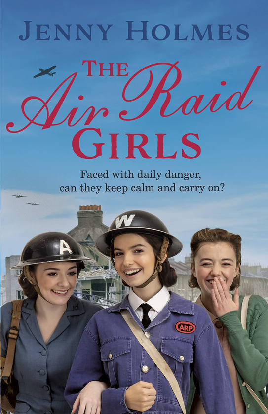 Паперова книга «The Air Raid Girls», автор Дженні Холмс - фото №1