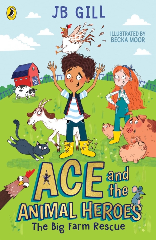 Бумажная книга «Ace and the Animal Heroes. The Big Farm Rescue», автор Дж. Б. Гилл - фото №1