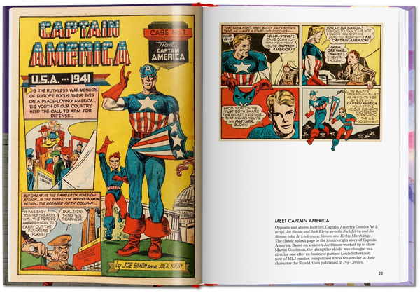 Бумажная книга «The Little Book of Captain America», автор Рой Томас - фото №1