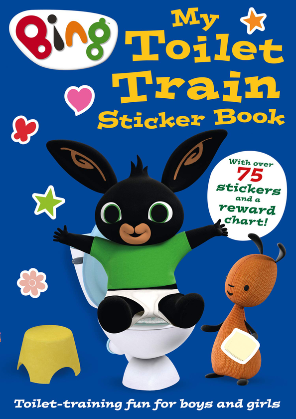 Бумажная книга «Bing. My Toilet Train Sticker Book», автор Айан Кирби - фото №1