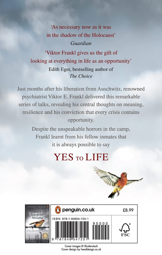 Бумажная книга «Yes To Life In Spite of Everything», автор Виктор Франкл - фото №1