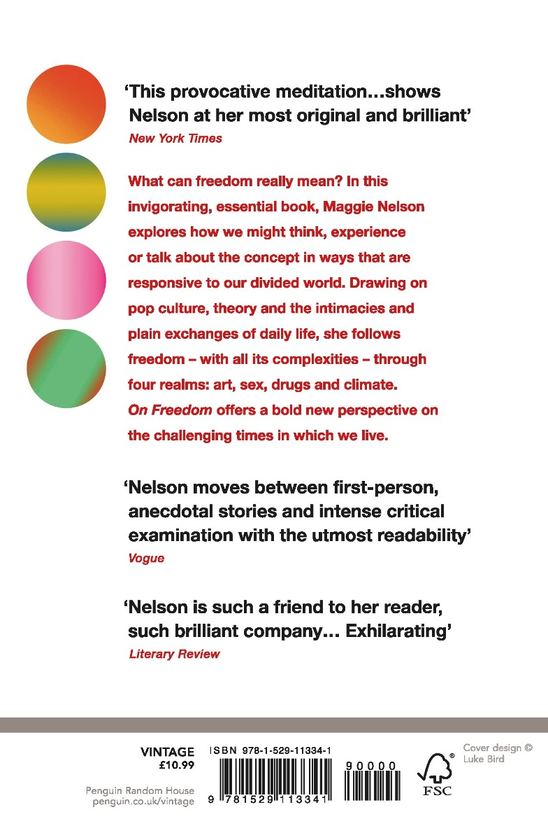 Бумажная книга «On Freedom», автор Мэгги Нельсон - фото №1