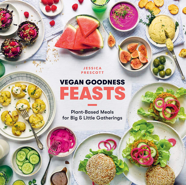 Бумажная книга «Vegan Goodness: Feasts», автор Джессика Прескотт - фото №1