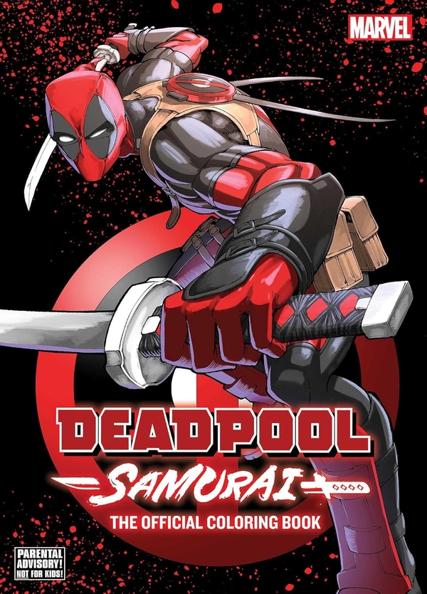Бумажная книга «Deadpool: Samurai. The Official Coloring Book», автор VIZ Media - фото №1