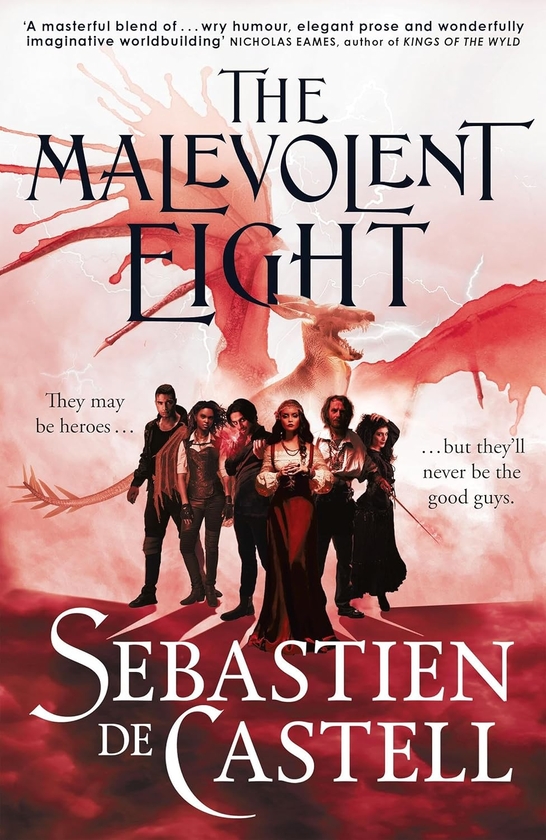 Паперова книга «The Malevolent Eight», автор Себастьєн де Кастель - фото №1