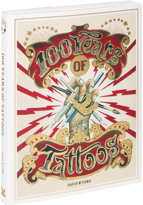 Бумажная книга «100 Years of Tattoos», автор Дэвид Маккомб - фото №1