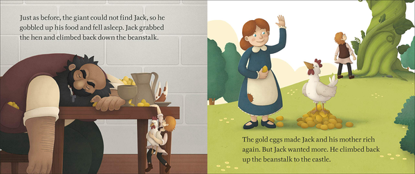 Бумажная книга «Jack and the Beanstalk» - фото №1