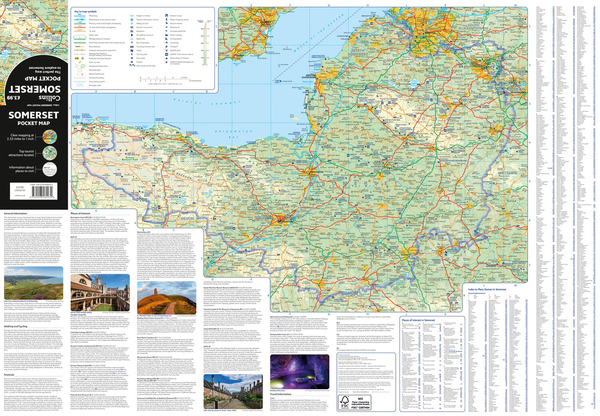 Бумажная книга «Somerset Pocket Map. The Perfect Way to Explore Somerset» - фото №1