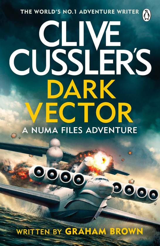 Паперова книга «Clive Cussler’s Dark Vector», автор Грем Браун - фото №1