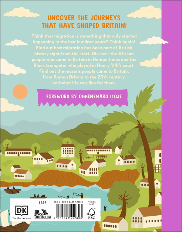Бумажная книга «Migration. Journeys Through Black British History», автор Милли Менса - фото №1