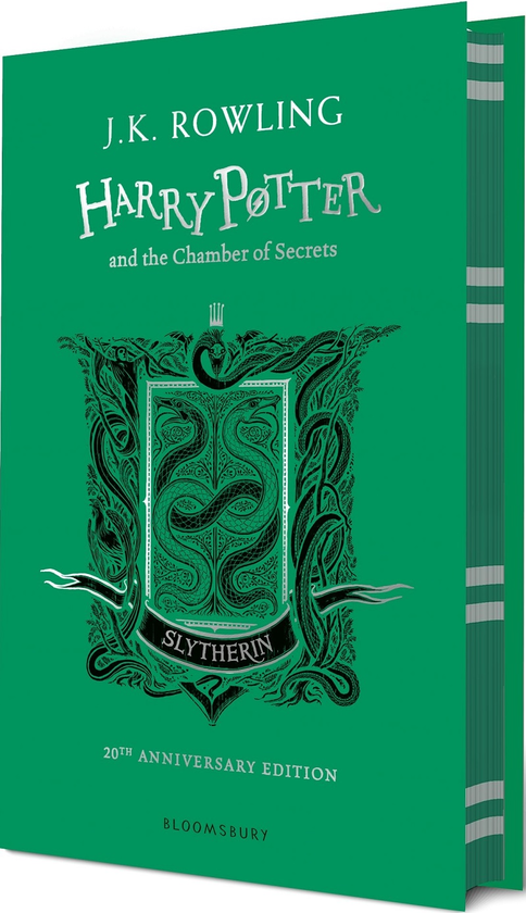 Паперова книга «Harry Potter and the Chamber of Secrets – Slytherin Edition», автор Джоан Ролінґ - фото №1