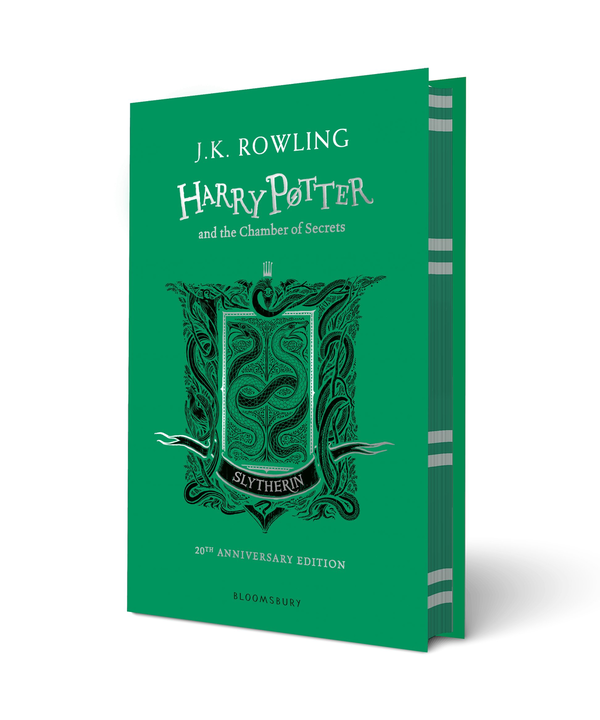 Паперова книга «Harry Potter and the Chamber of Secrets – Slytherin Edition», автор Джоан Ролінґ - фото №1