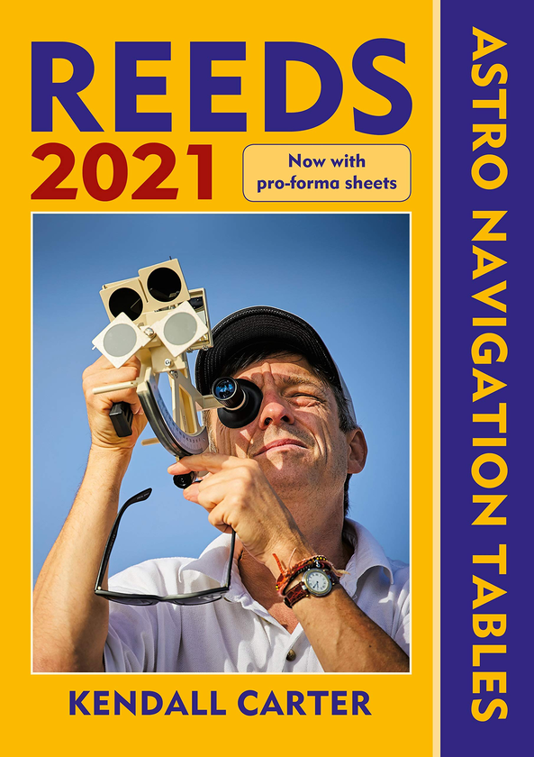 Бумажная книга «Reeds Astro Navigation Tables 2021», автор Кендалл Картер - фото №1