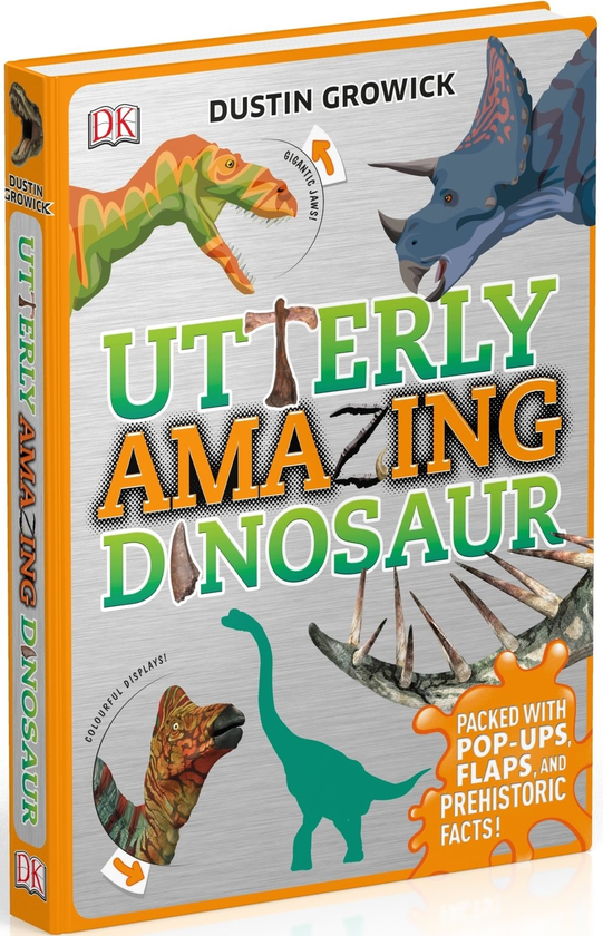 Бумажная книга «Utterly Amazing Dinosaur», автор Dustin Growick - фото №1