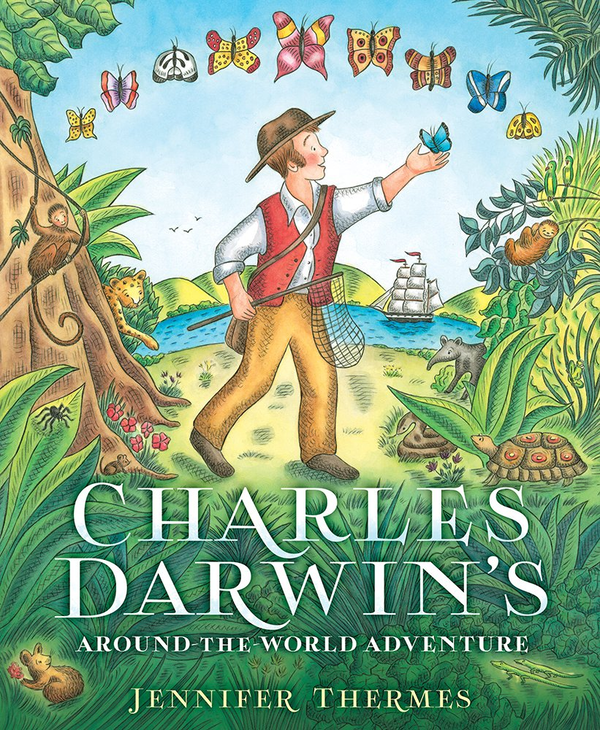 Паперова книга «Charles Darwin's Around-the-World Adventure», автор Дженніфер Термес - фото №1