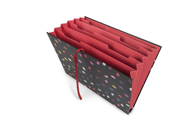 Бумажная книга «Lulu Guinness: Multi Lips Concertina File » - фото №1