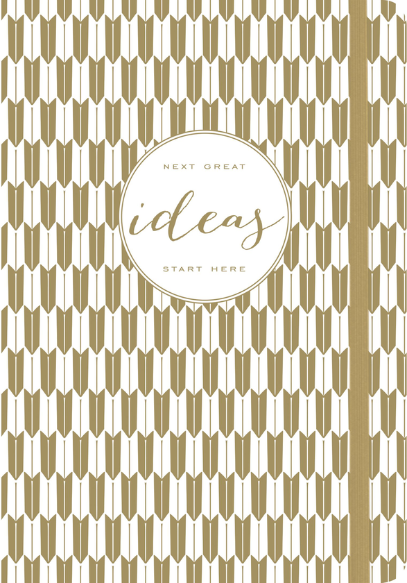 Бумажная книга «Gilded Journal: Modern Gold Ideas» - фото №1