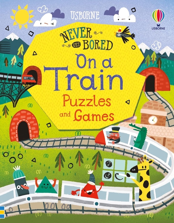 [object Object] «Never Get Bored on a Train. Puzzles & Games», авторів Том Мамбрей, Лан Кук, Джеймс Маклейн - фото №1