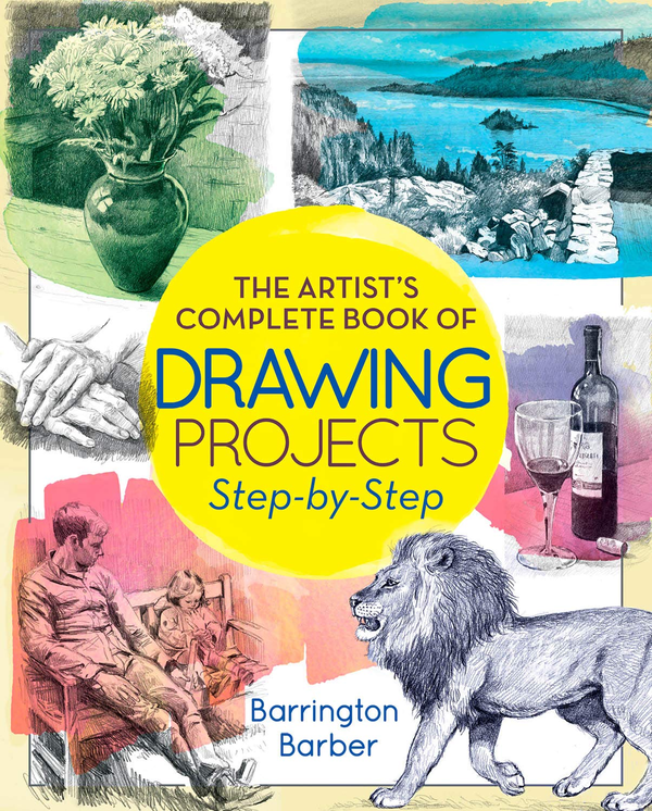 Бумажная книга «Artist Complete Book of Drawing Projects - Step by Step», автор Баррингтон Барбер - фото №1