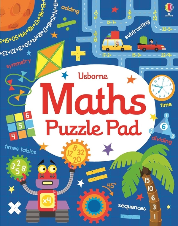 [object Object] «Maths Puzzles Pad», автор Кирстин Робсон - фото №1