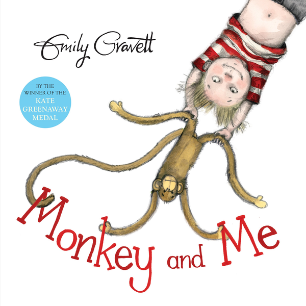 Паперова книга «Monkey and Me», автор Емілі Греветт - фото №1