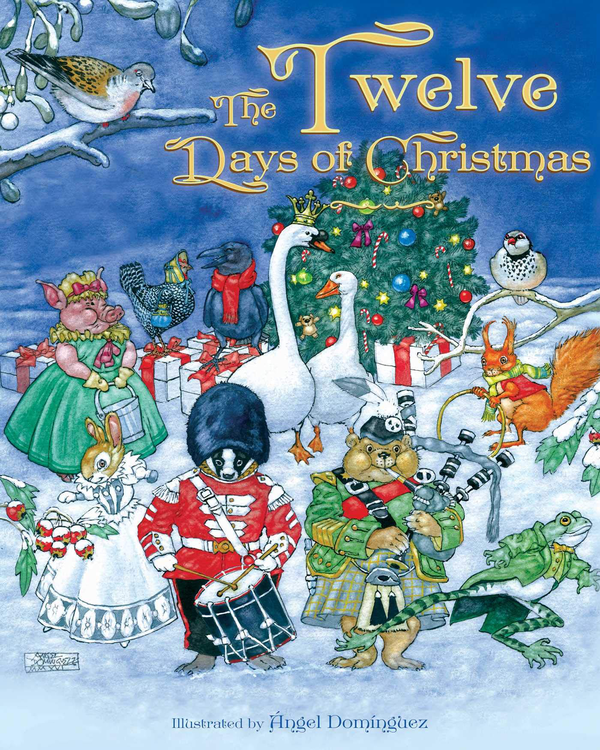 Бумажная книга «The Twelve Days of Christmas», автор Анхель Домингес - фото №1