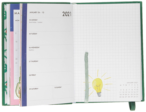 Бумажная книга «Oliver Bonas 2021 A6 Diary», автор Оливер Бонас - фото №1