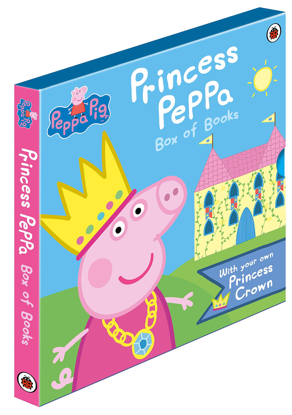 Бумажная книга «Princess Peppa Pig: x2 HB Slipcase with Crown» - фото №1