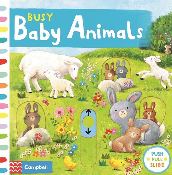 Бумажная книга «Busy Baby Animals», автор Аг Ятковска - фото №1