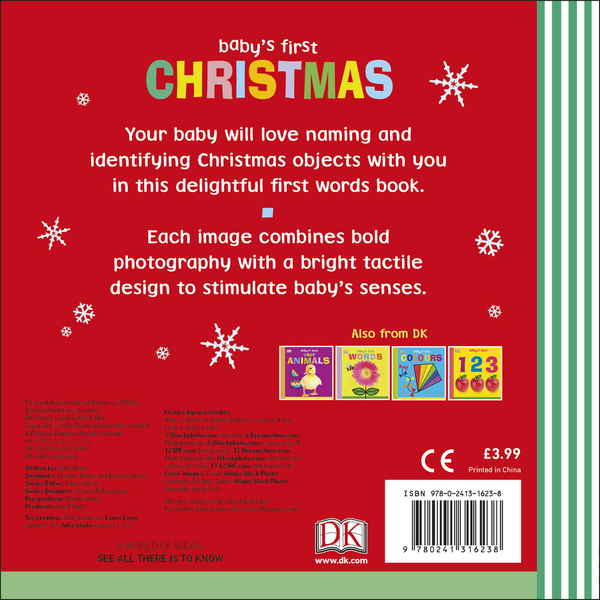 Бумажная книга «Baby's First Christmas» - фото №1