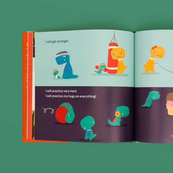 Паперова книга «Tiny T. Rex and the Impossible Hug», автор Джонатан Штуцман - фото №1