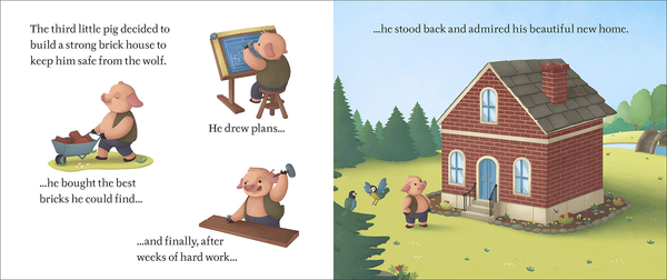 Бумажная книга «The Three Little Pigs » - фото №1