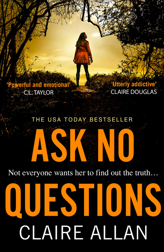 Паперова книга «Ask No Questions», автор Клер Аллан - фото №1
