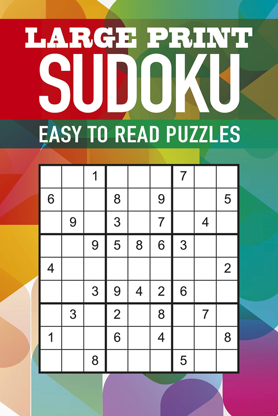 Бумажная книга «Large Print Sudoku», автор Эрик Сондерс - фото №1