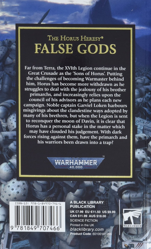 Паперова книга «False Gods», автор Грем Макнілл - фото №1