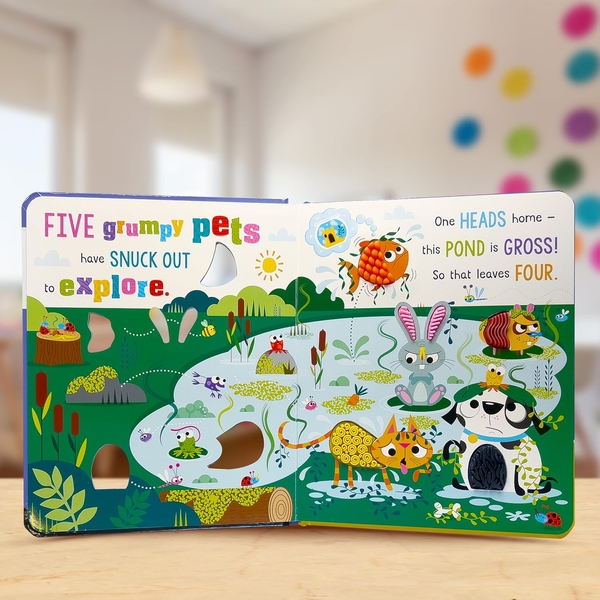 Паперова книга «Never Touch the Grumpy Pets», автор Крісті Гейнсбі - фото №1