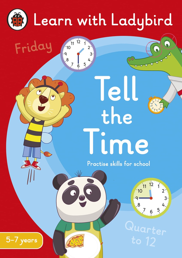 [object Object] «Tell the Time. A Learn with Ladybird Activity Book 5-7 years» - фото №1