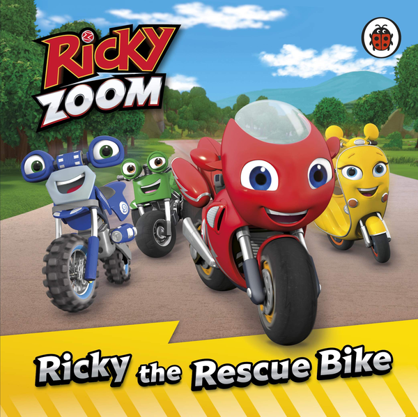 Бумажная книга «Ricky Zoom, the Rescue Bike» - фото №1