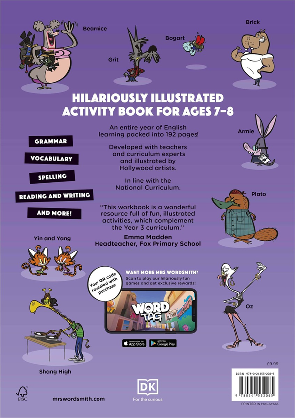 [object Object] «Year 3 English Sensational Workbook, Ages 7-8 (Key Stage 2)», автор Миссис Вордсмит - фото №2 - миниатюра