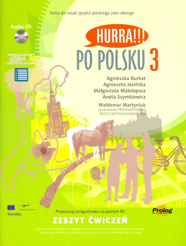 Бумажная книга «Hurra!!! Po Polsku: Student's Workbook Volume 3», автор Агнежка Буркат - фото №1