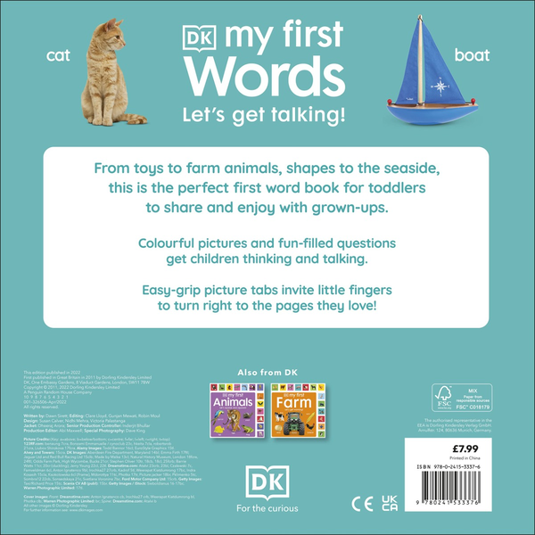 [object Object] «My First Words. Let's Get Talking» - фото №2 - миниатюра