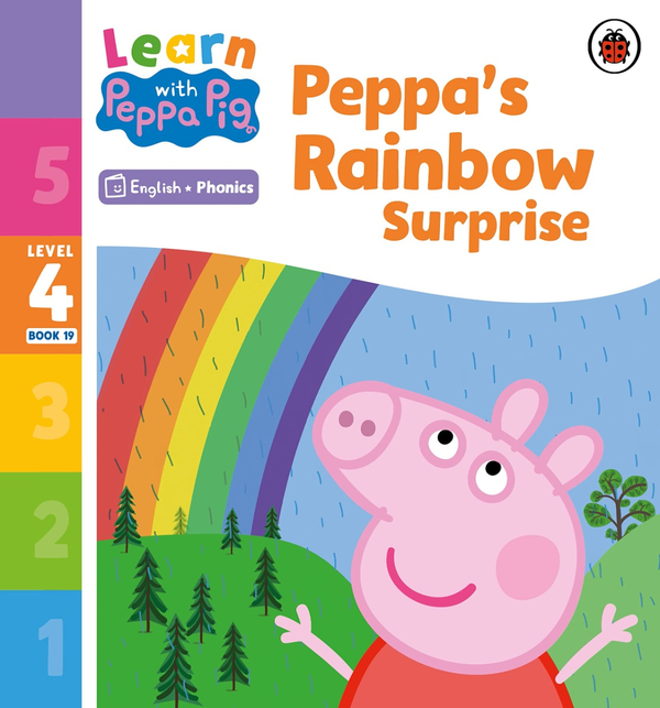 Бумажная книга «Learn with Peppa Phonics Level 4 Book 19. Peppa’s Rainbow Surprise» - фото №1