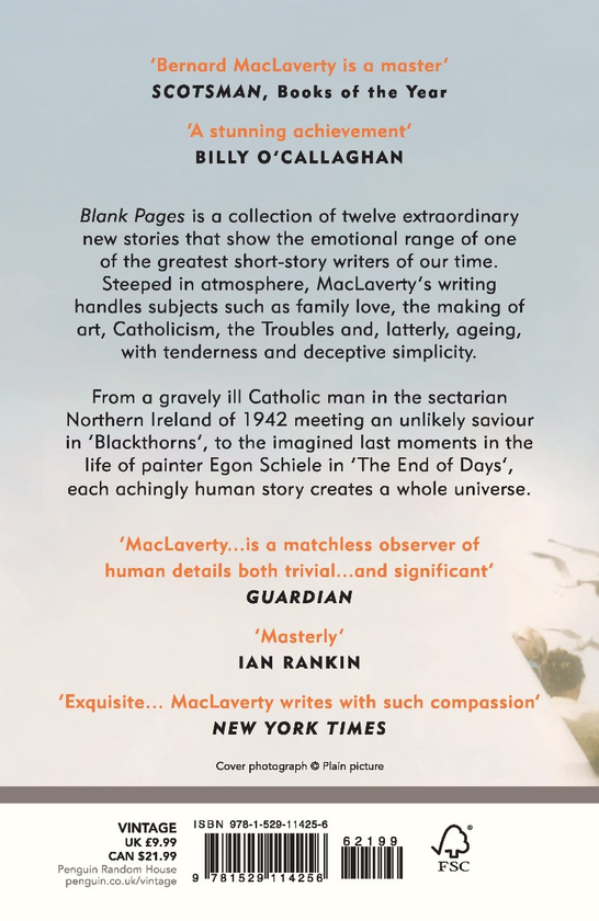 Бумажная книга «Blank Pages and Other Stories», автор Бернард Маклэверти - фото №1