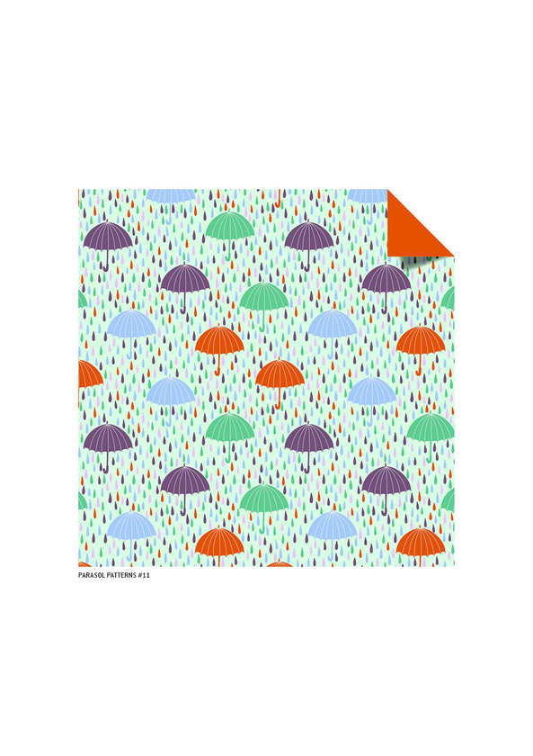 Бумажная книга «Origami Paper. Parasol Patterns. 48 Sheets» - фото №1